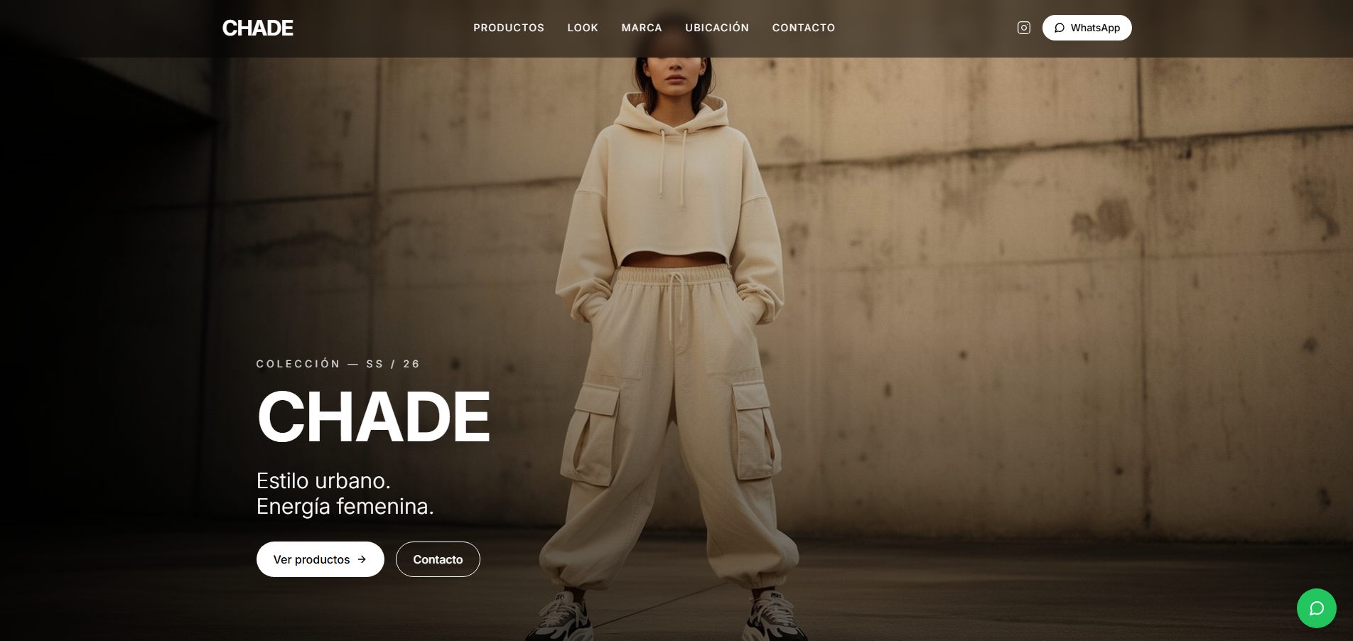 Ejemplo de landing para Restaurante